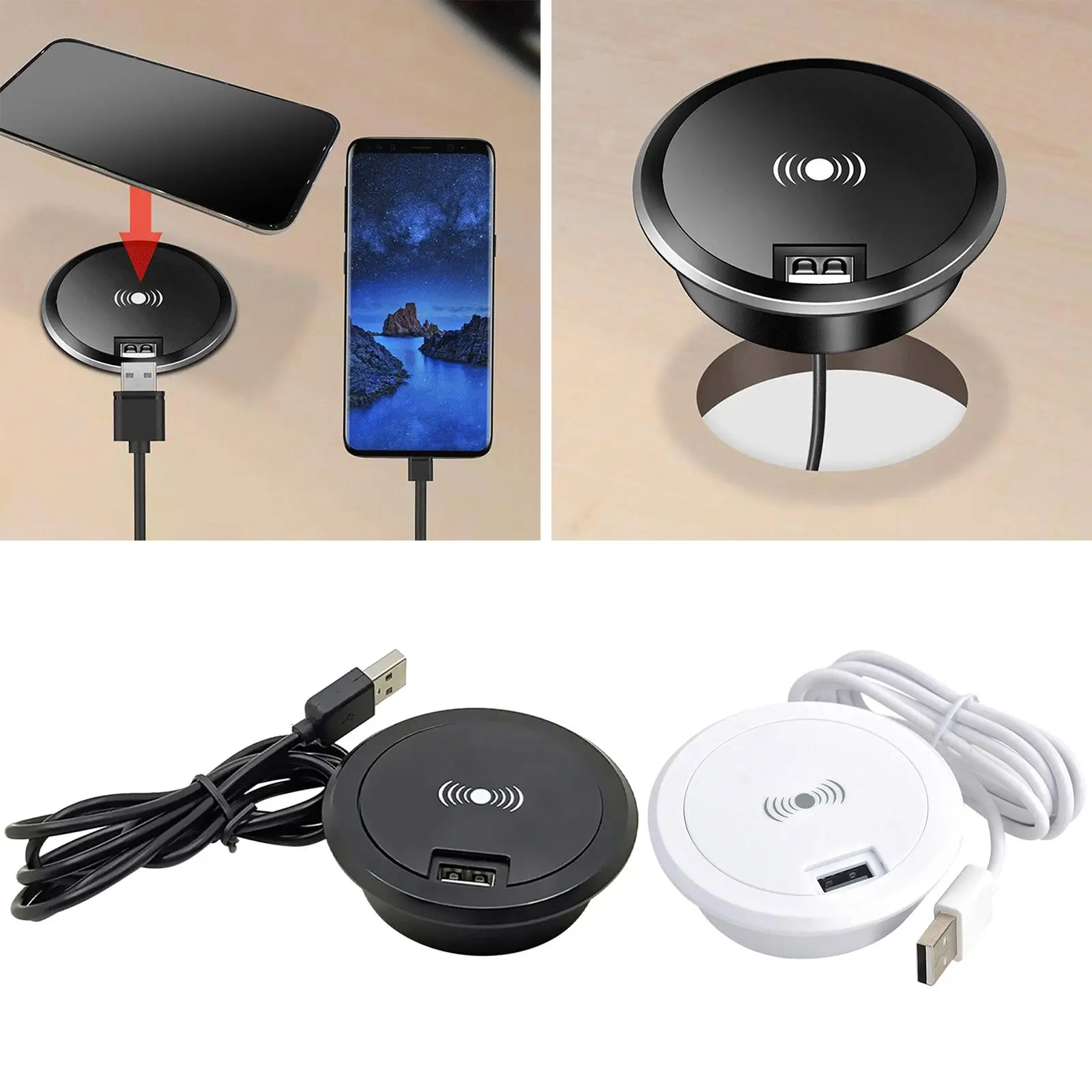 

Встраиваемая беспроводная скрытая зарядная база, беспроводная зарядка на большие расстояния