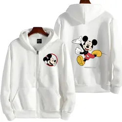 Womens Disney Mickey Mouse Graphic Sweatshirt All Items Buy 1 Authentic and Free Shipping Clothes Y2K Woman Winter Hoodie Jacket