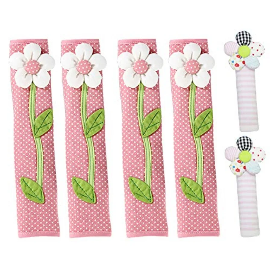 

6 Pack Refrigerator Door Handle Covers Kitchen Appliance Protective Gloves Anti-Slip Cloth Protector for Dishwasher Microwave O
