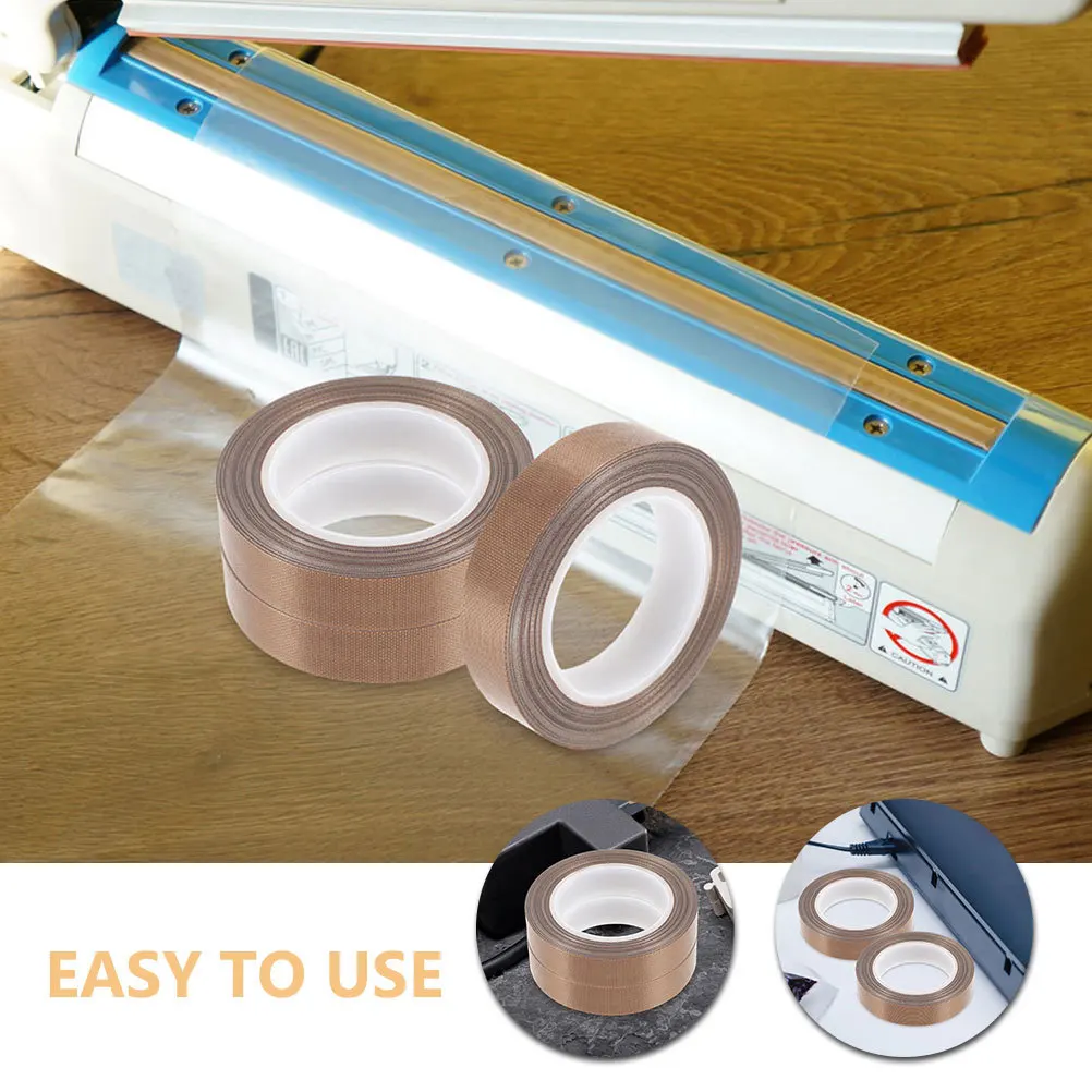 

1 Roll 13Mm Insulation Tape Ptfe Sealer Replacement for Hand Vacuum Sealer Machine Fast Efficient Bonding Ptfe Tape