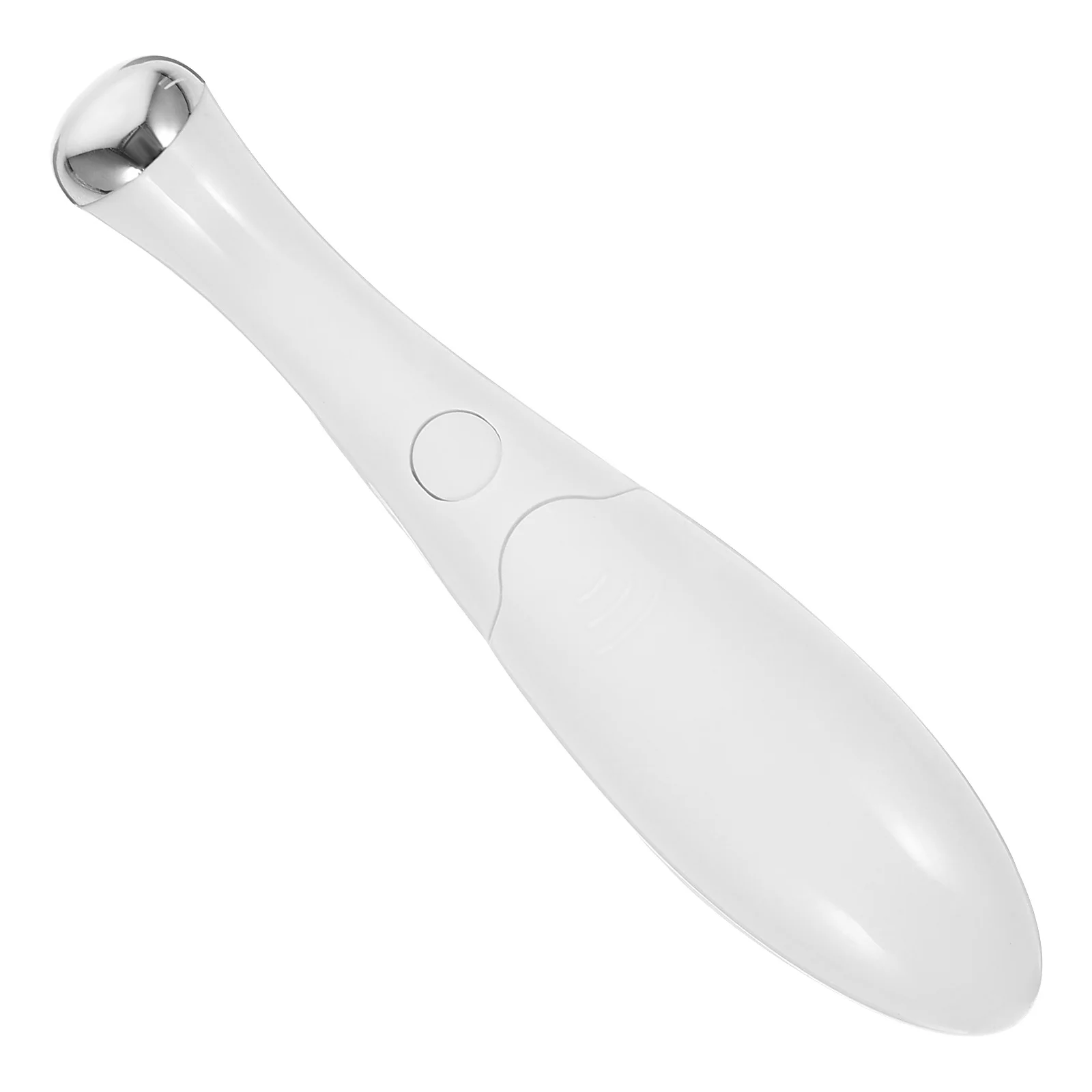 Urządzenie do pielęgnacji okolic oczu, białe, 8000 obr./min, elektryczny masażer do oczu poprawiający krążenie, redukujący zmarszczki i obrzęki, z wygodnym uchwytem.