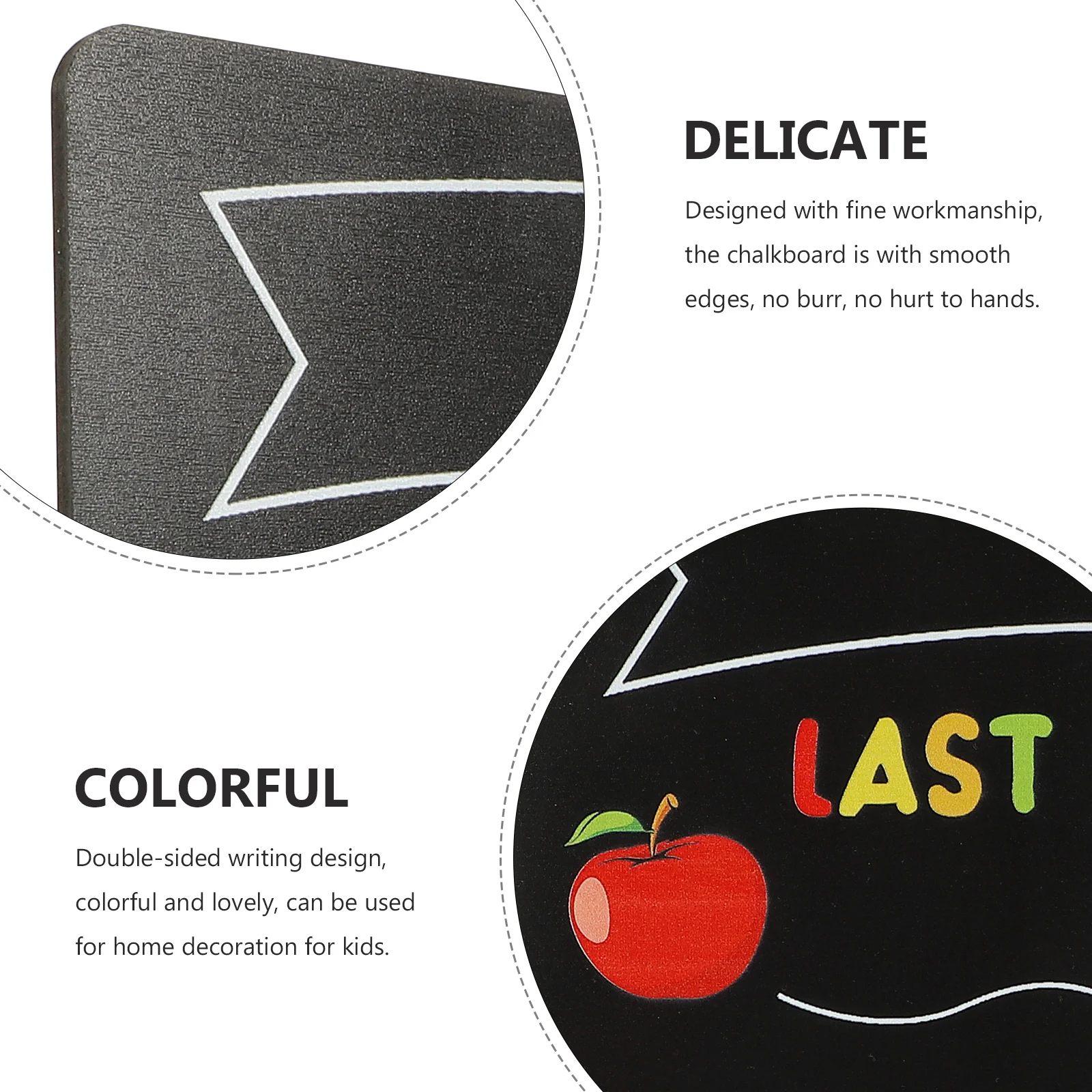 Chalkboard Student Message Board Back To School Supplies School Decoration Double-Sided Erasable Multi-Function