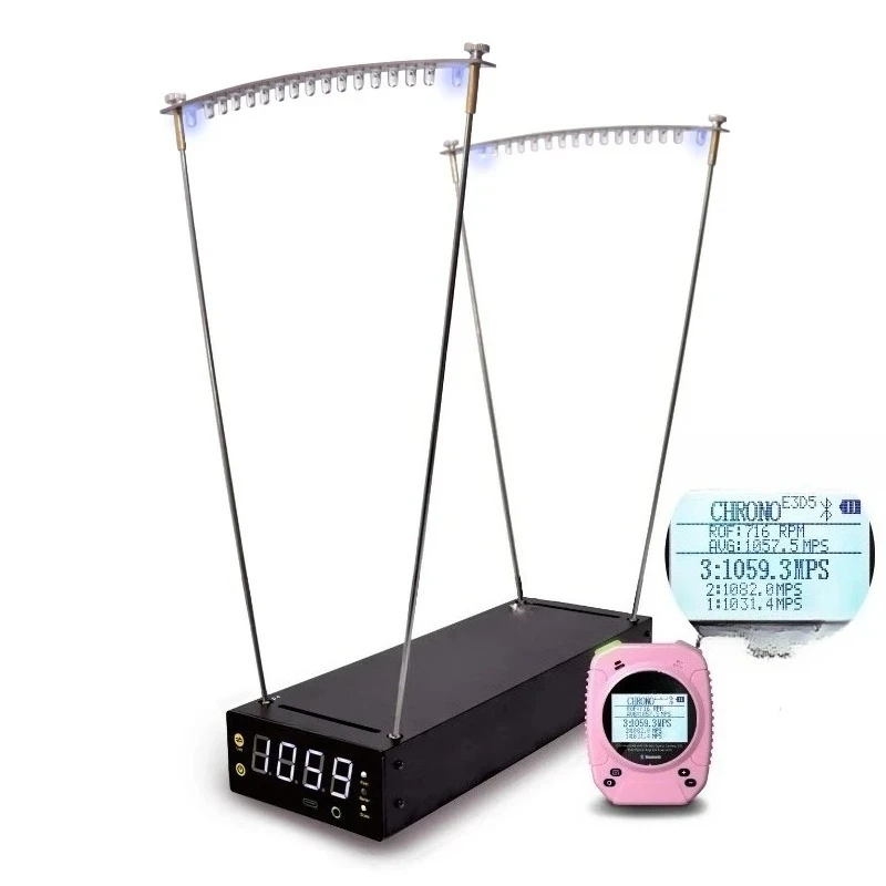 Precision Sports Chronograph  Velocity Speed Meter o Data Readable Battery-Free