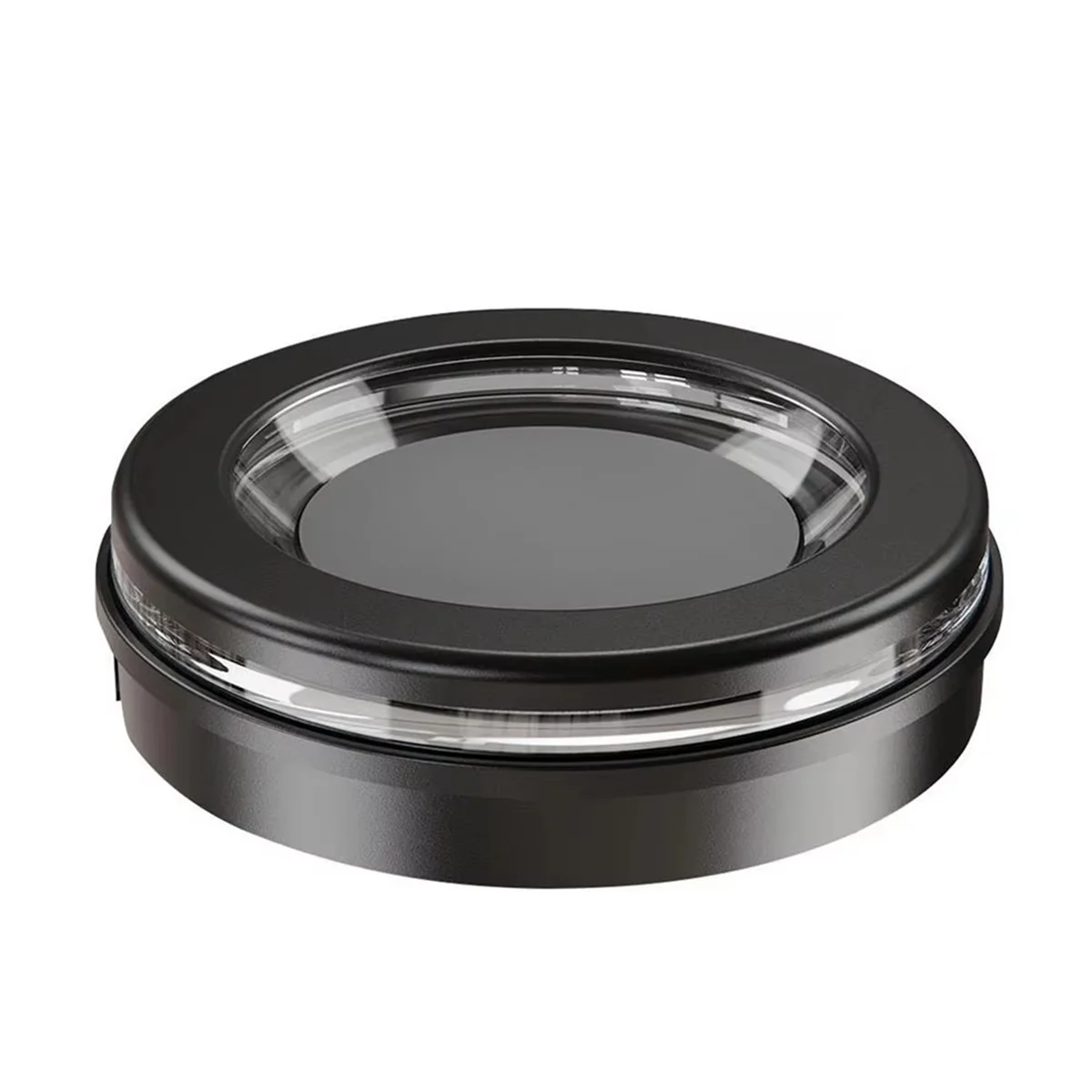 حامل سطح المكتب AA84 لملحقات سماعات المنزل الذكي Echo Dot5/4 المستقرة لتوفير المساحة باللون الأسود