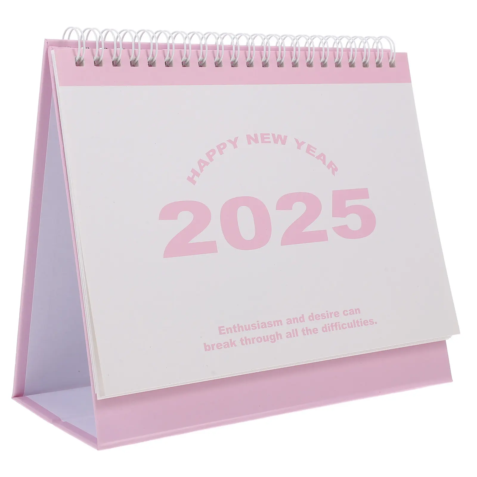 

Portable 2025 Standing Desk Calendar Monthly Flip Planner Compact Design for Office Home Study Room Desktop Decor and Planning