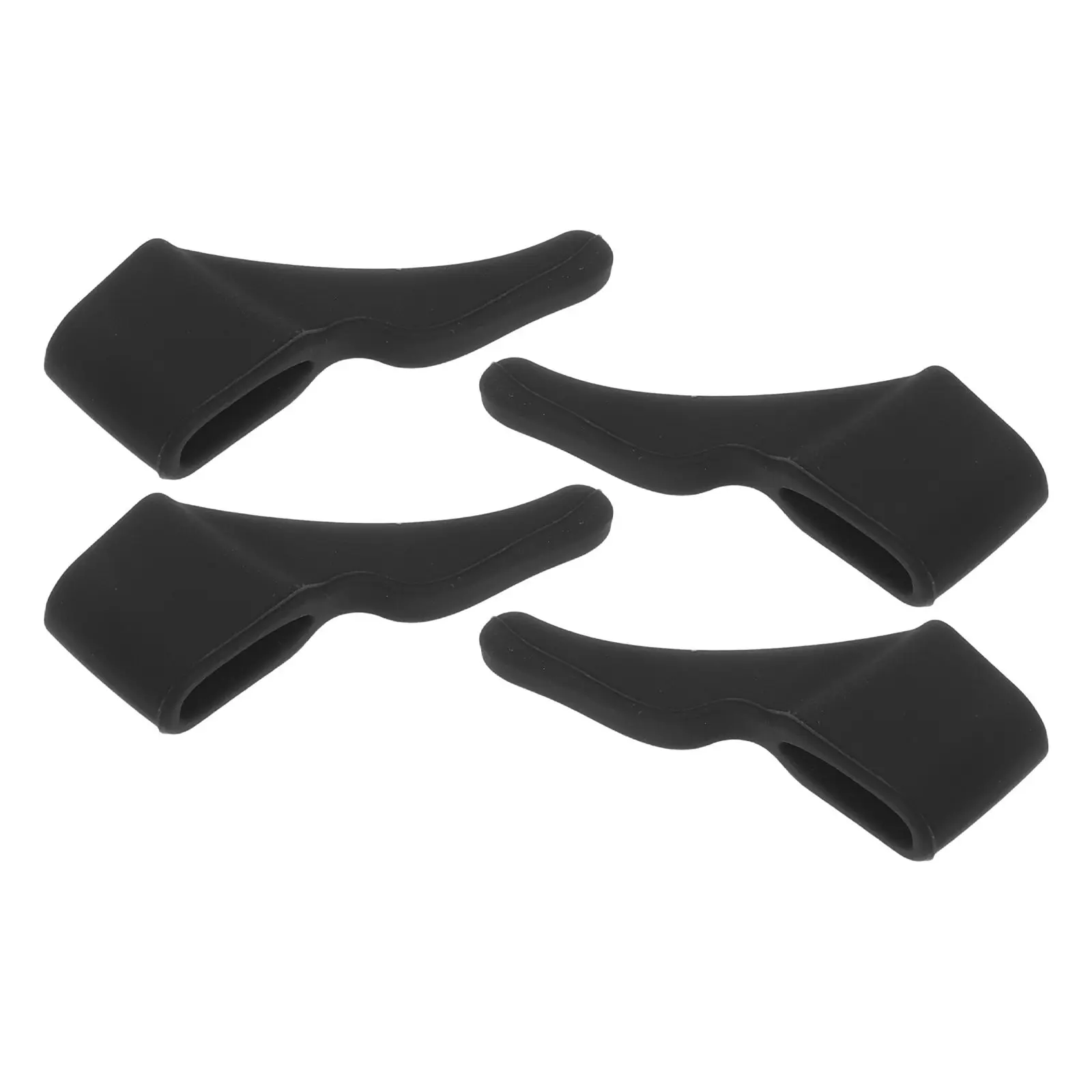 2Pairs Silicone Smart Glasses Ear Grippers Anti-Slide Temple Tip Sleeves Glasses Ear Hook Holders for Outdoor Sport Casual Use