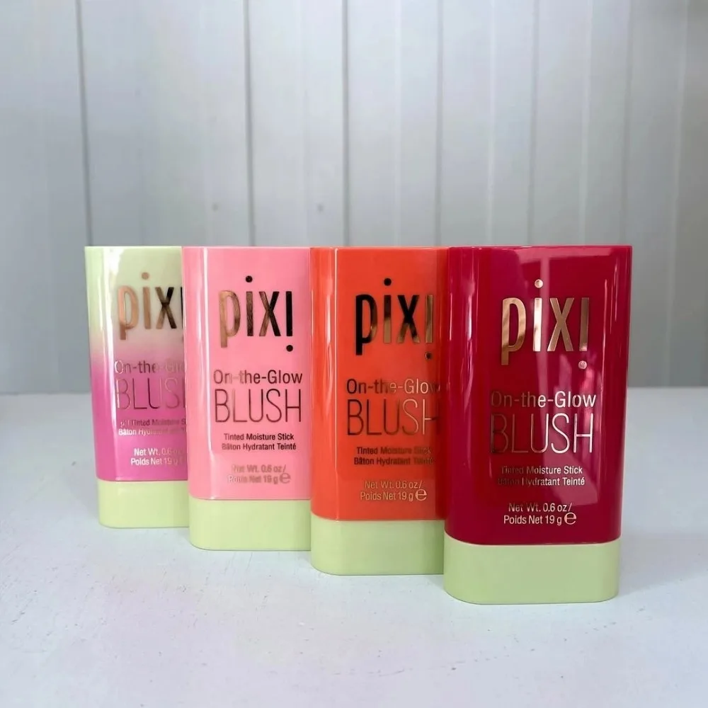 Pixi original blush vara geléia fleur rubi suculento matizado hidratante áspero duradouro veludo fosco sexy rosto lábio olho blush maquiagem