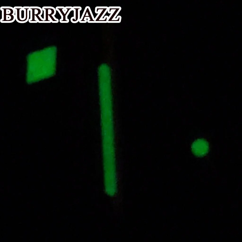 BURRYJAZZ silvery Watch Hands Luminous Hands Fit NH35 NH36 7S26 7S36 4R35 4R36 Movements