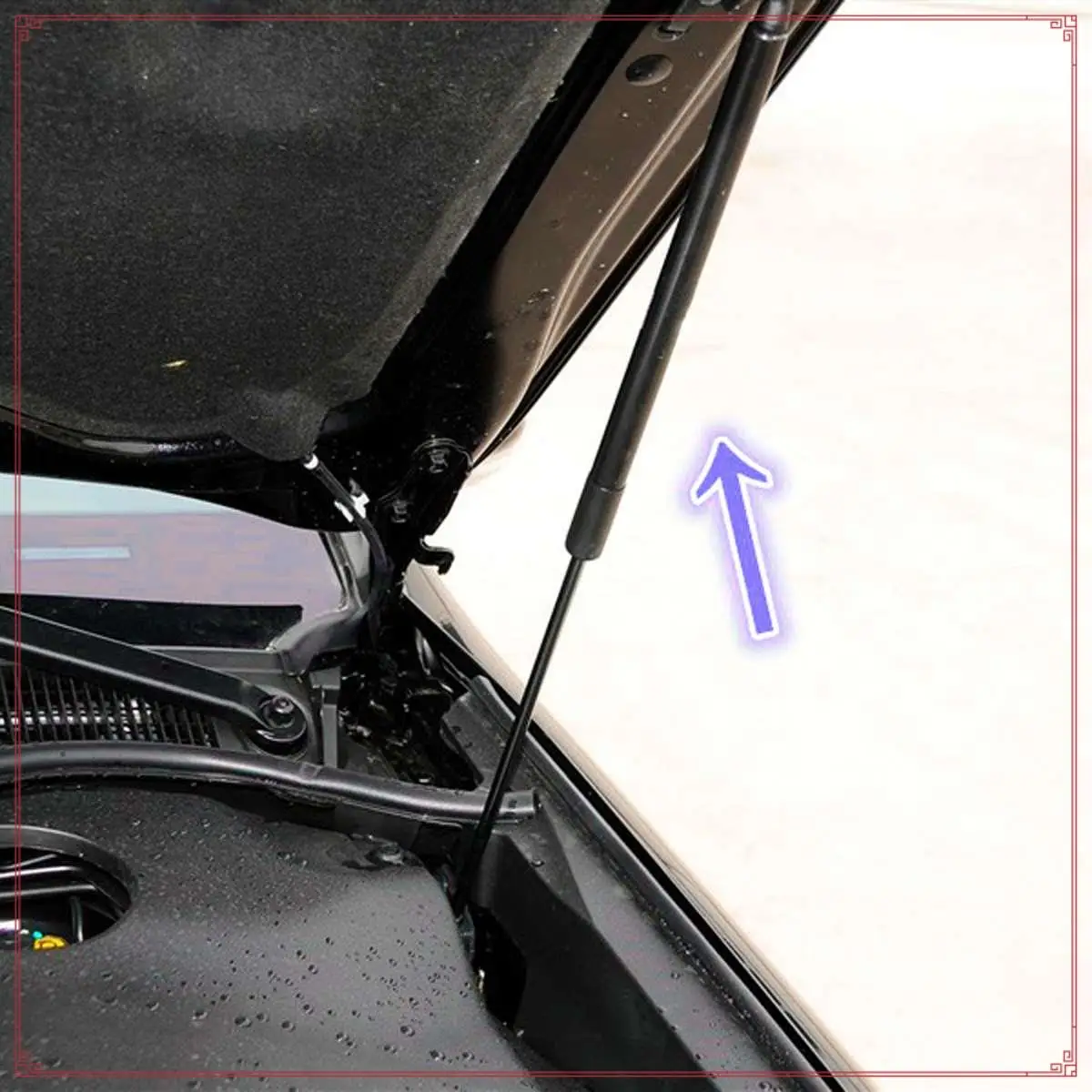 

2Pcs Car Hood Struts Bonnet Gas Lift Support Damper For Toyota Landcruiser Prado 120 Series 2002-2009 475MM