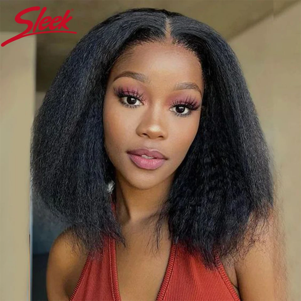 

Sleek Yaki Straight Human Hair Bundles For Women 4# Brown Colored Human Hair Extensions 3 pcs Yaki Straight Remy Brazilian Hair