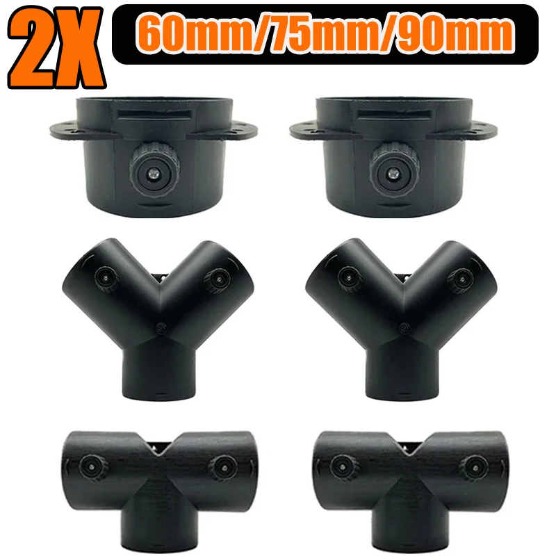 

2X 60/75/90 мм клапанная заслонка, регулируемый дизельный стояночный обогреватель, вентиляционный канал, T Y, разветвитель ветвей, выхлопная труба, соединительный разъем