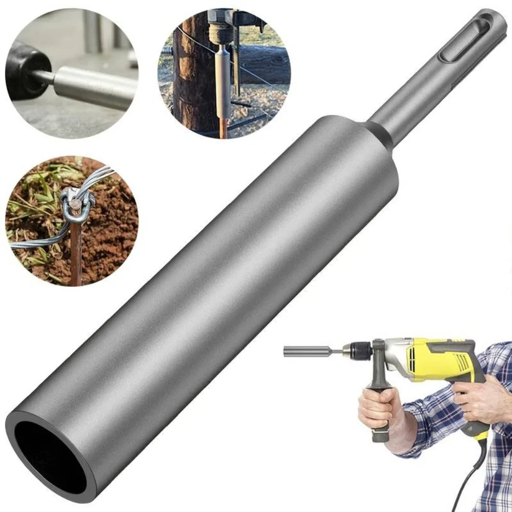 

20mm Heavy Duty Ground Rod Driver Hardened Steel for Hammer Drill Power Tool