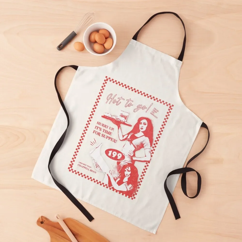 

HOT TO GO Chappell Roan Poster Apron painting Waterproof Kitchen For Women Novelties Kitchen And Home kitchen girl Apron