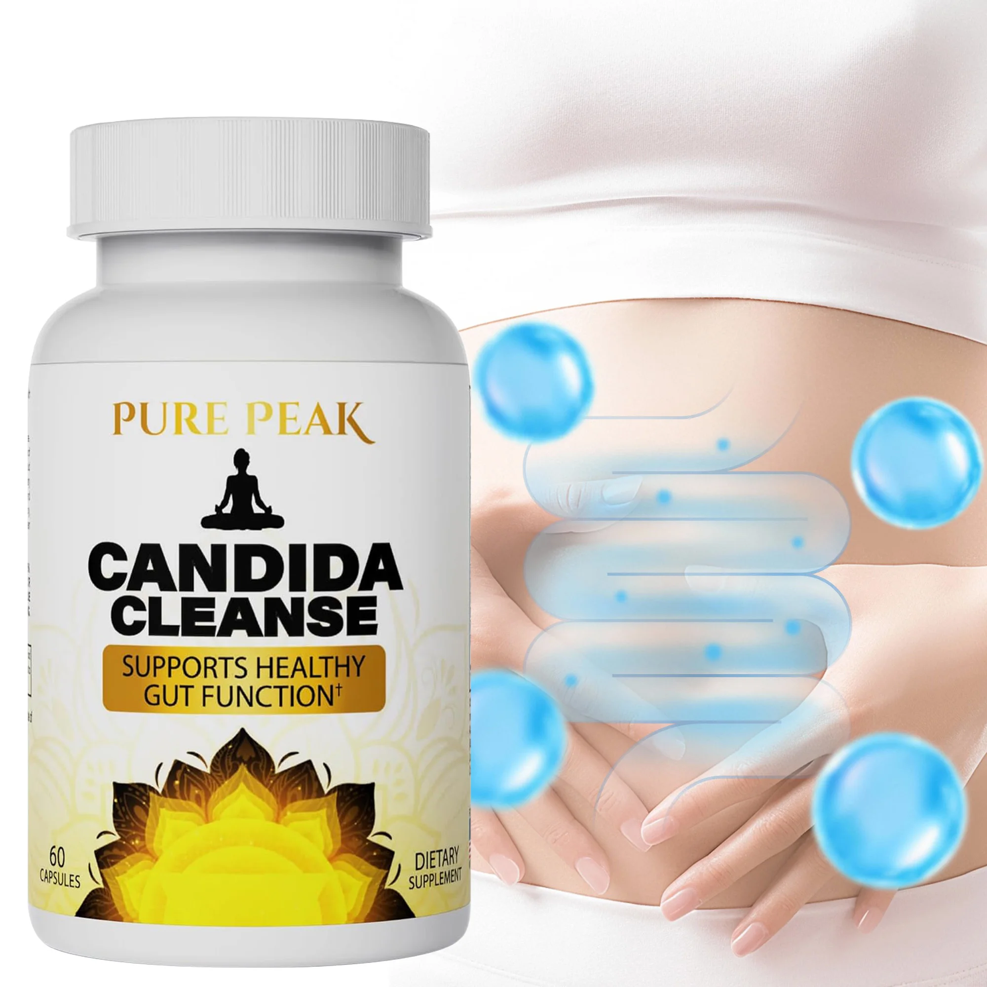 

Очищение Candida — очищает кишечник, способствует пищеварения и снимает запоры и кровь