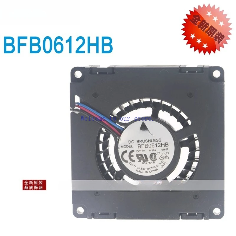 

Для BFB0612HB новый Delta 6015 12V0.32A 6 см боковой центробежный турбинный вентилятор