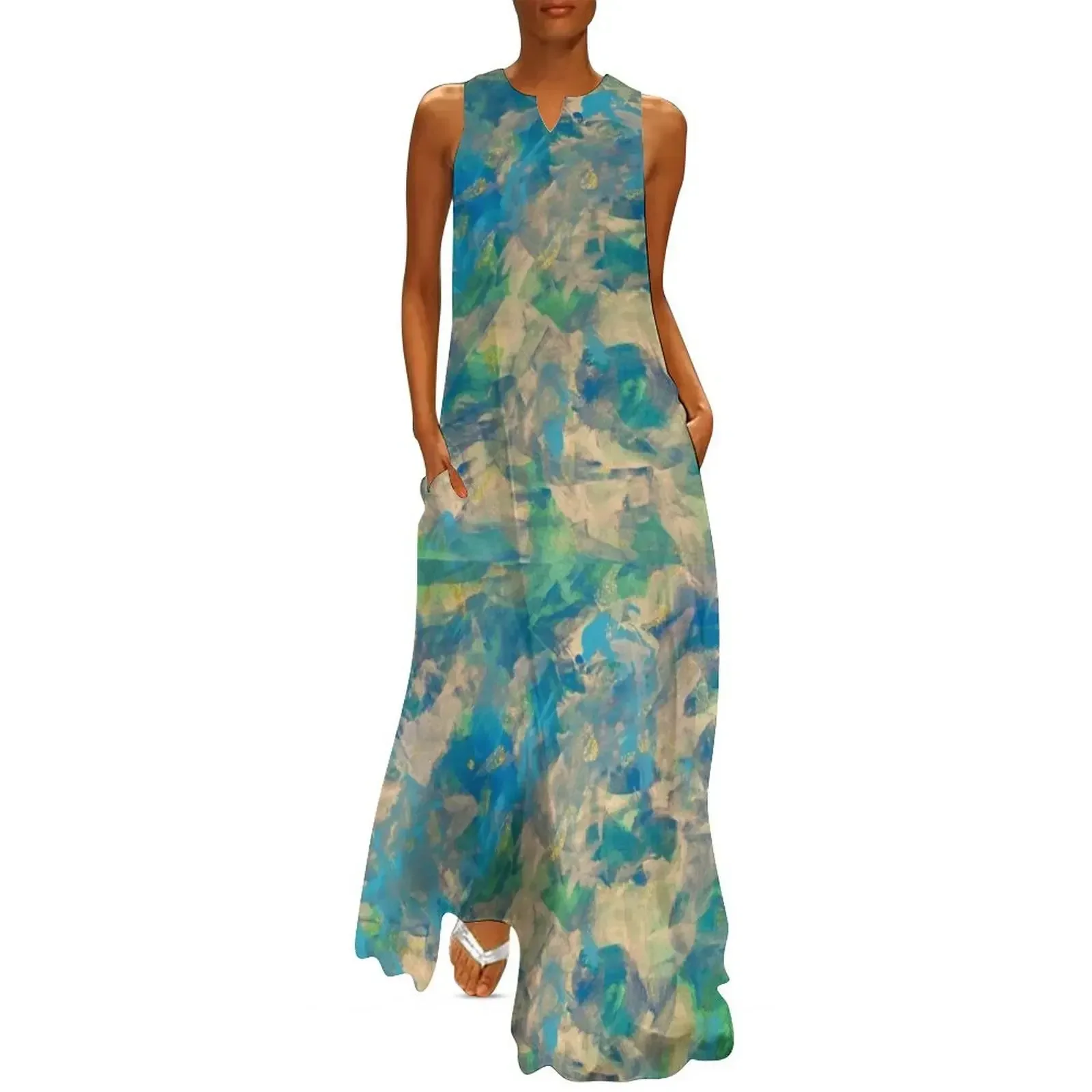 

My Favorite Colors Long Dress dress for women summer dresses womens 2025 loose women's dress Aesthetic clothing