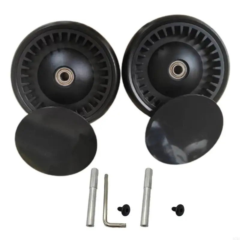 97BE Upgraded Baby Strollers Rubber Replacement Baby Strollers Front/Back Accessories for Yoya Vovo Carriage