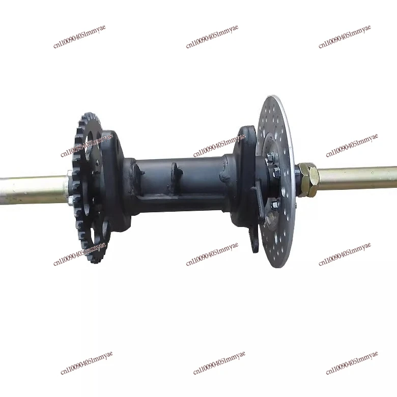 Modified DIY four-wheel kart accessories rear axle, rear axle rear drive with flange 81CM
