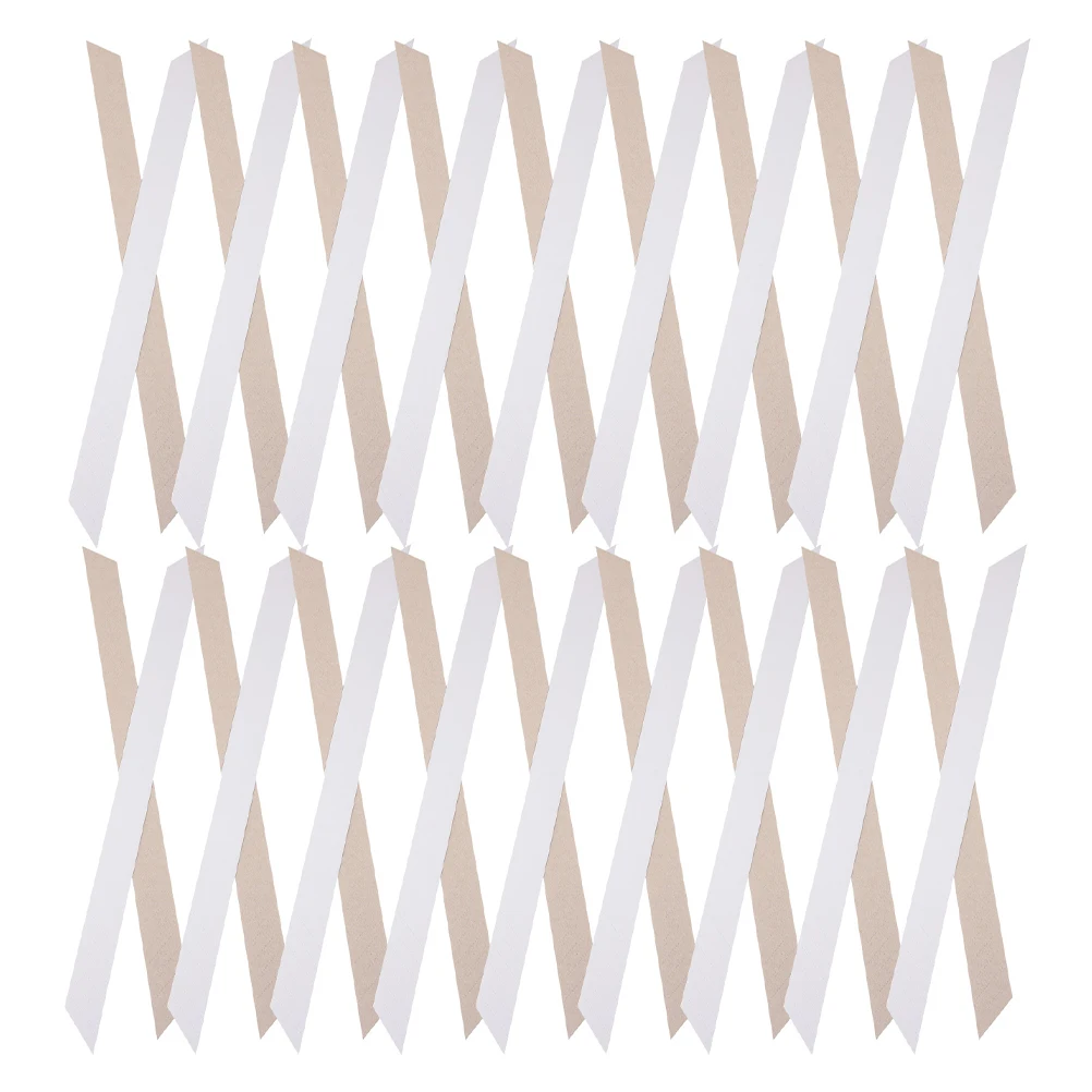 

200pcs Shirt Collar Paper Strips for Men Women Dress Shirts Stiffener Inserts Supports Extenders Stays Uniform Shaper Protector