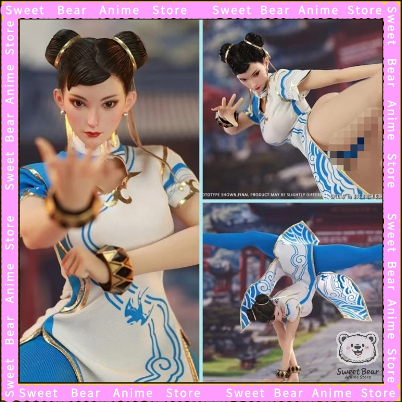STAR MAN 1/6 Chun-Li MS-011 Female Fighter Blue Cheongsam Version 