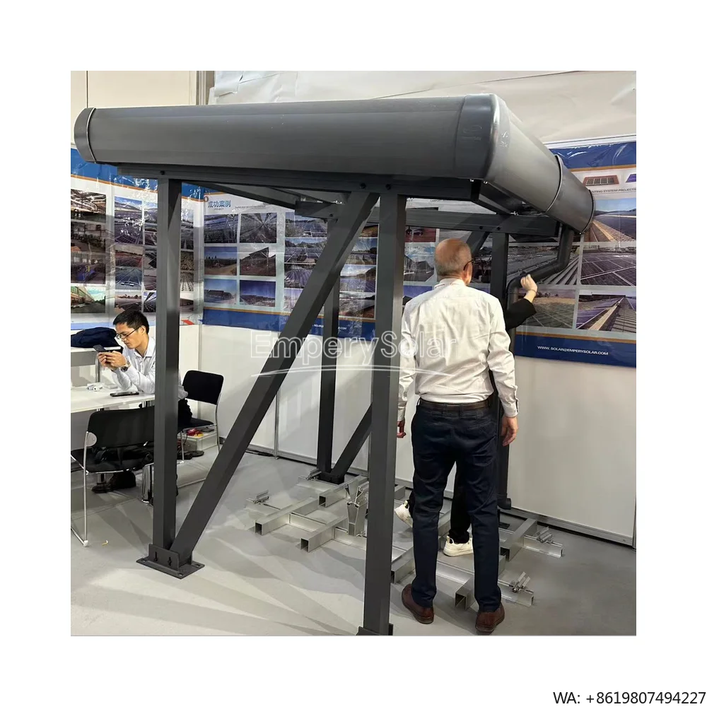 Empery Solar Aluminium Solar Carport Structural Car Parking Vehicles Residential Commercial Frame 5000W 15-Year