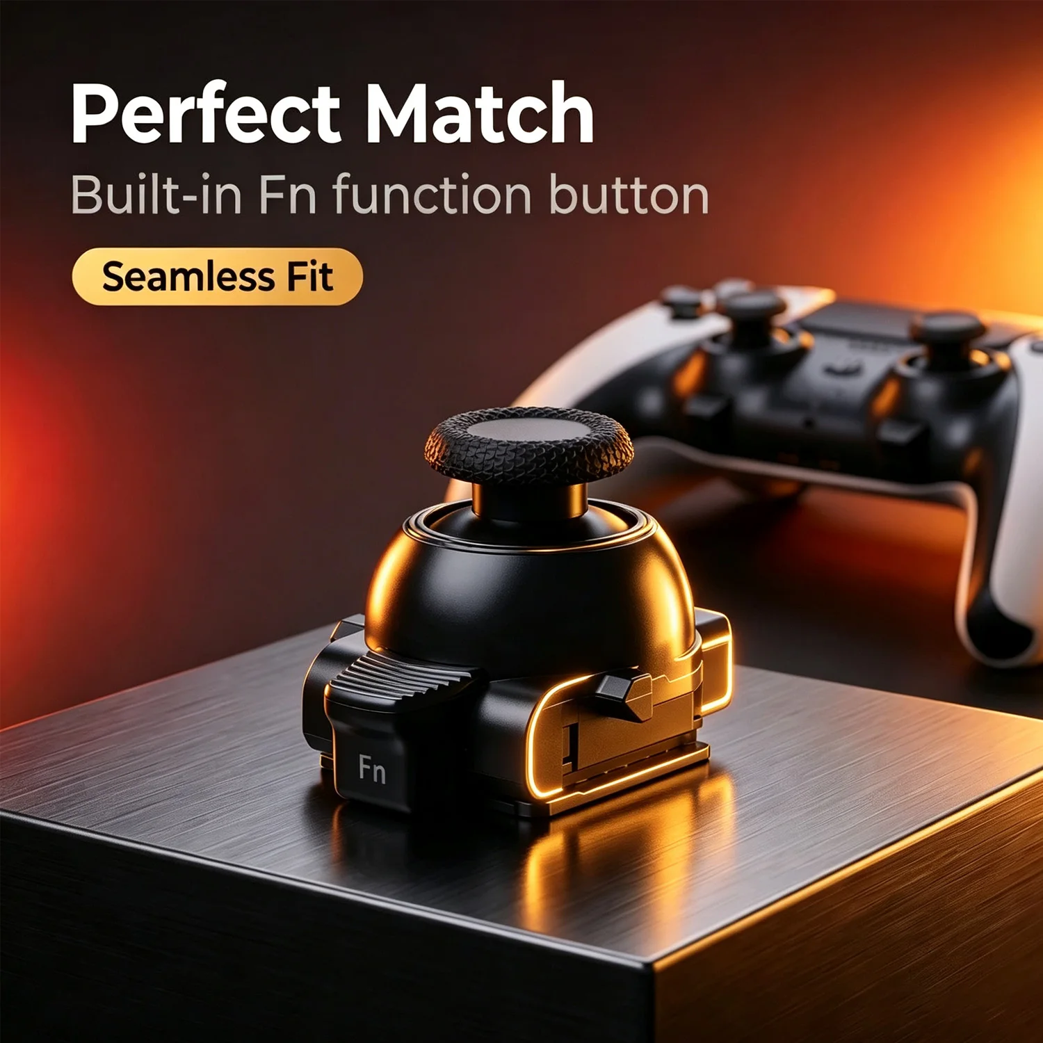 Moduł joysticka Besavior TMR z regulowanym tłumieniem i funkcją Plug-and-Play – zamiennik do kontrolera PS5 Edge, części zamienne do naprawy.