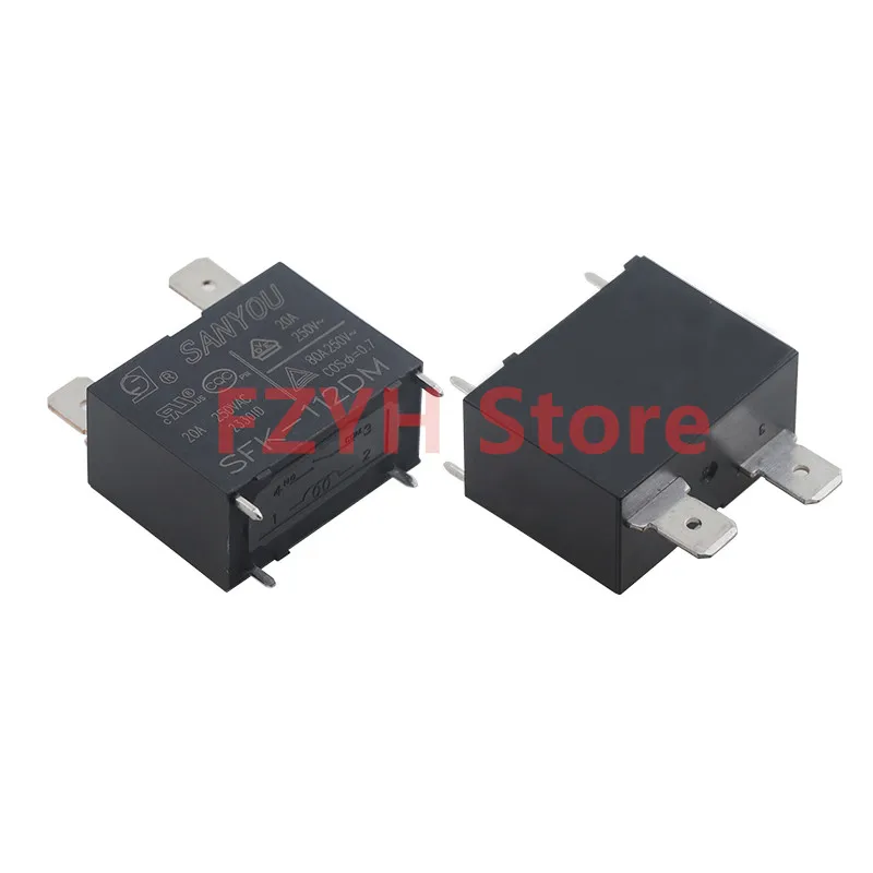 1Pcs New Original SANYOU Relay SFK-112DM SFK-124DM DMF Air Conditioner Relay Power Relay 20A 250VAC SFK 112DM 12VDC 24VDC