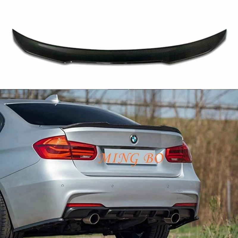 

FOR BMW F32 4 Series 428i 435i 440i 2-Doors 2014-2020 CS Style Carbon Fiber Car Trunk Trunk Lip Spoiler Wing