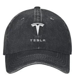 T-Teslas Baseball Cap Fashion Logo Hiking Fishing y2k Retro Hip Hop Hats Men Adult Trendy Sun protection Baseball Caps