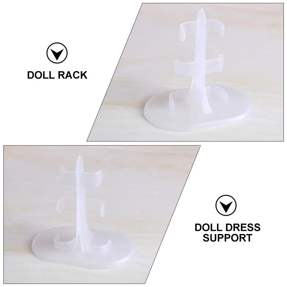 

10Pcs Mini Dress Form Mannequin Stands Sturdy Clothes Support Display Rack Ideal for Kids Gifts Birthday Christmas Miniature