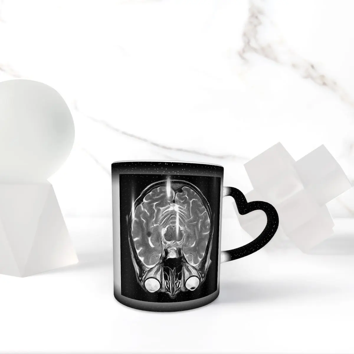 كوب MRI Of The Brain، أكواب قهوة سيراميك مضحكة، أكواب شاي، كوب حليب، أدوات للشرب هدية للأصدقاء