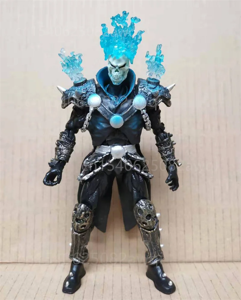 Marvel Legends Ghost Rider Action Figure Red and Blue Buildr Figures In stock Fast Shipping Christams Gifts 23cm Model Toys view 6