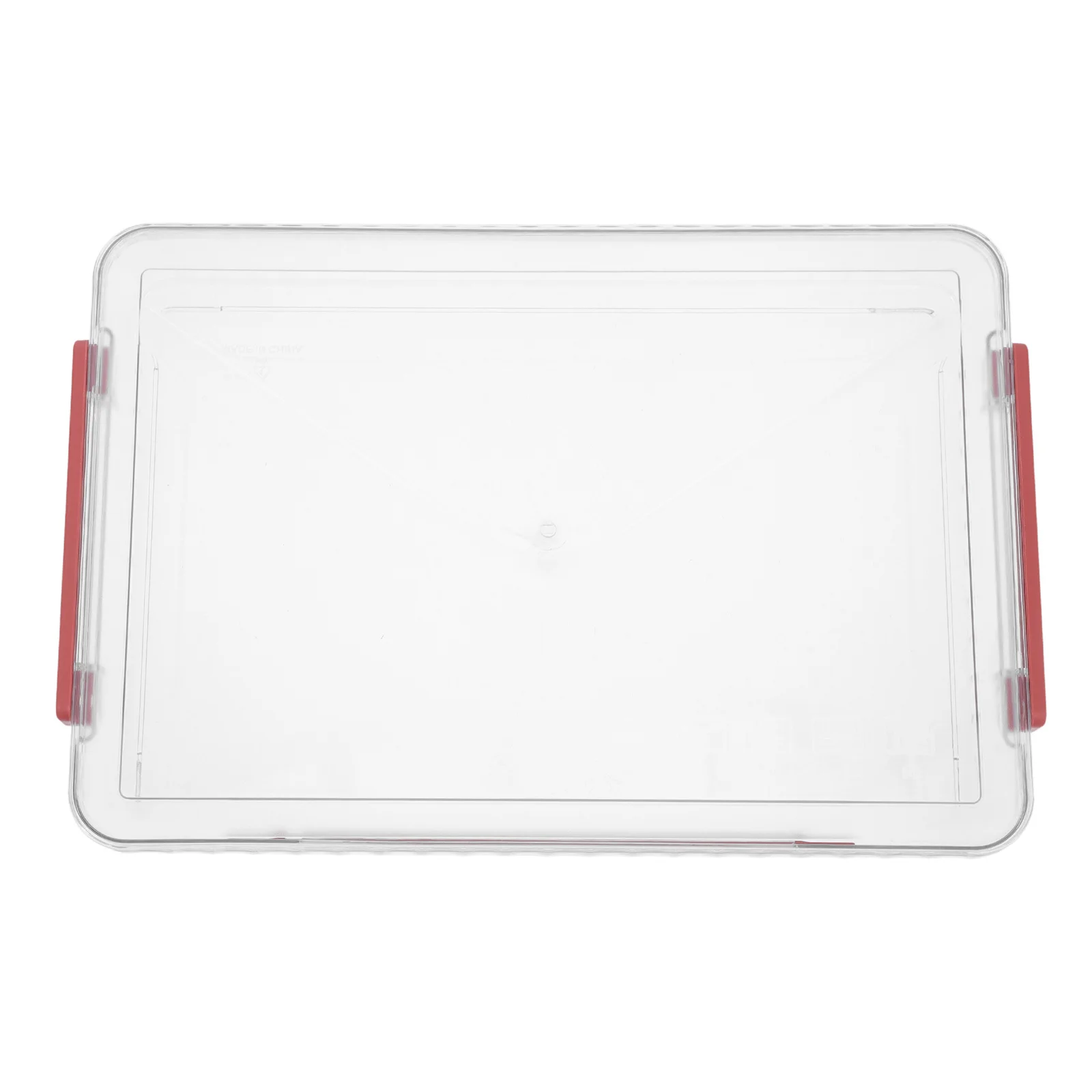 

Портативный прозрачный ящик для хранения документов, материал для домашних животных, крышка, водонепроницаемый органайзер для документов, пластиковый ящик для хранения