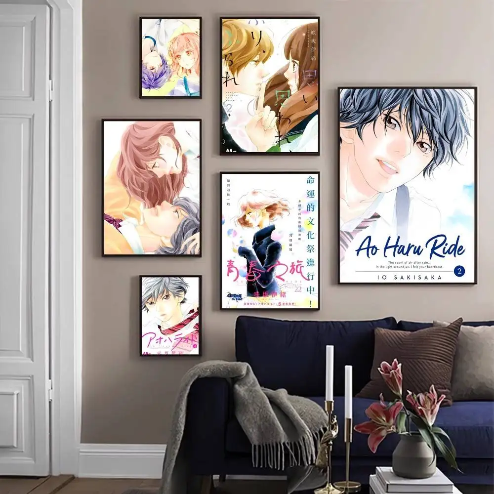 

Ao Haru Ride anime Poster Good Quality Prints and Posters Vintage Room Bar Cafe Decor Home Decor