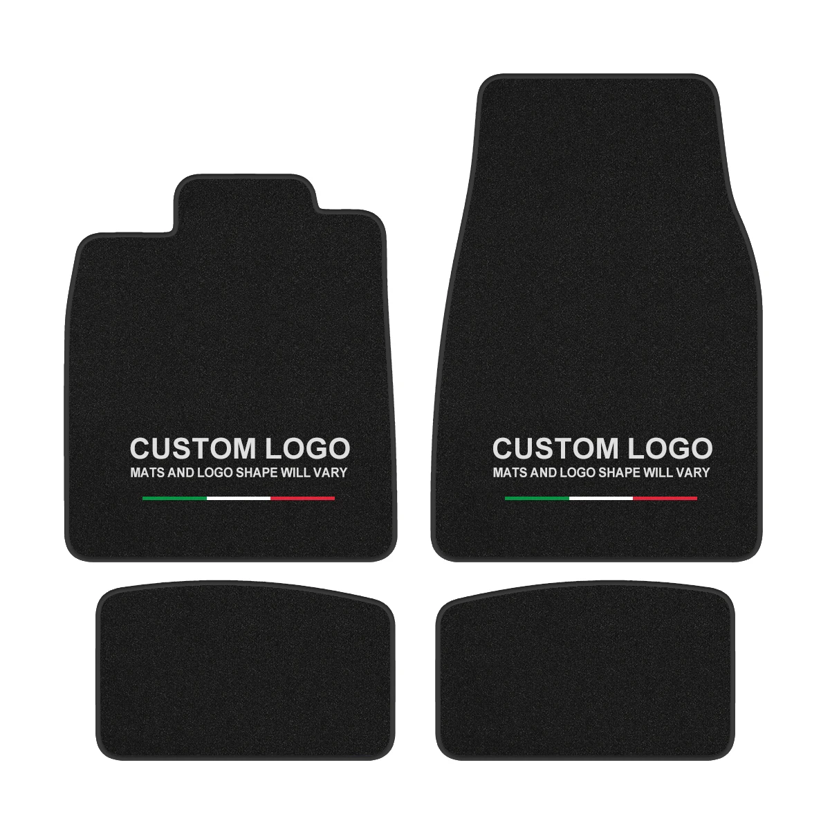 For Porsche Taycan 2020-2025 luxury Carpet Velour Car Mats 4-Piece Floor Mats with