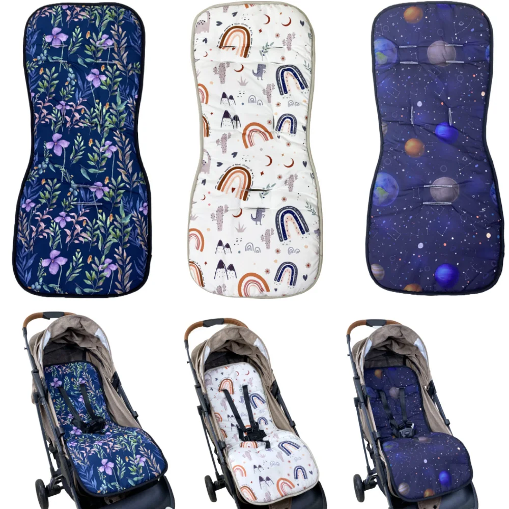 Baby Stroller Seat Cushion Kids Pushchair Car Cart High Chair Seat Trolley Soft Mattress Baby Stroller Cushion Accessories