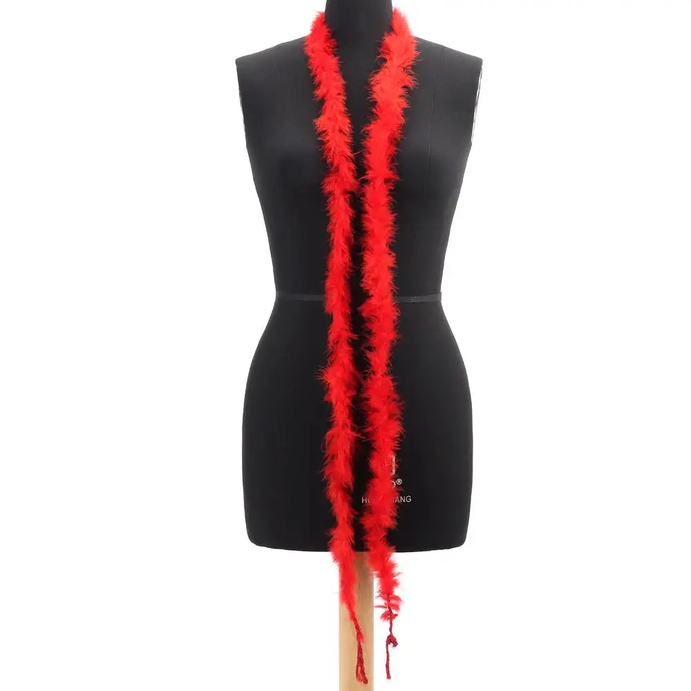Dress Costume Fluffy Wedding Supplies Cosplay Party Decoration Grament Accessaries Feathers Feather Boa Strip Apparel Fabric