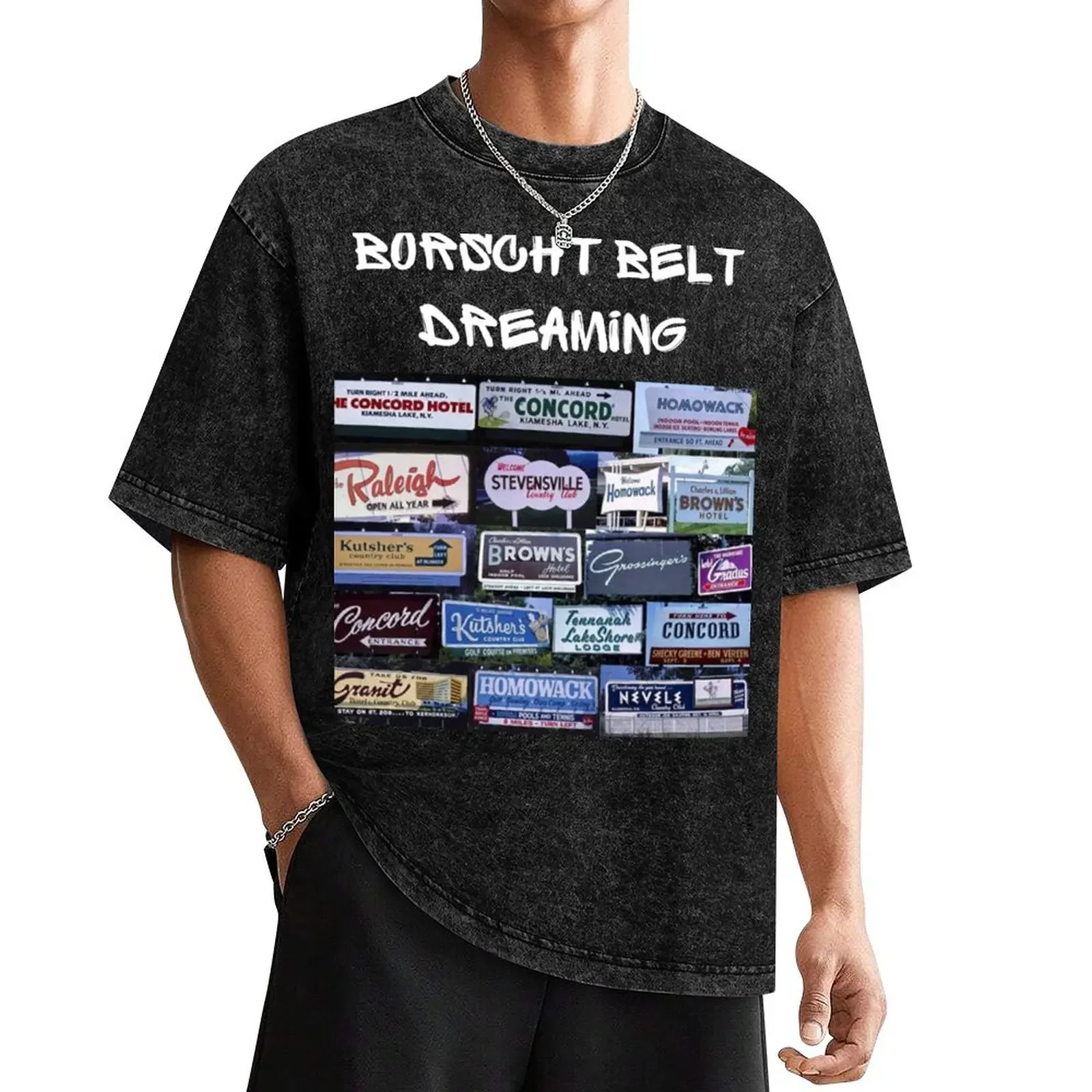 Borscht Belt Dreaming T-Shirt custom shirt cute clothes street wear Blouse mens t shirts top quality