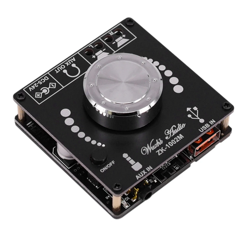 

2X100W Power Amplifier Stereo Bluetooth 5.0 Audio Receiver Class D Digital Power Amplifier Board Module