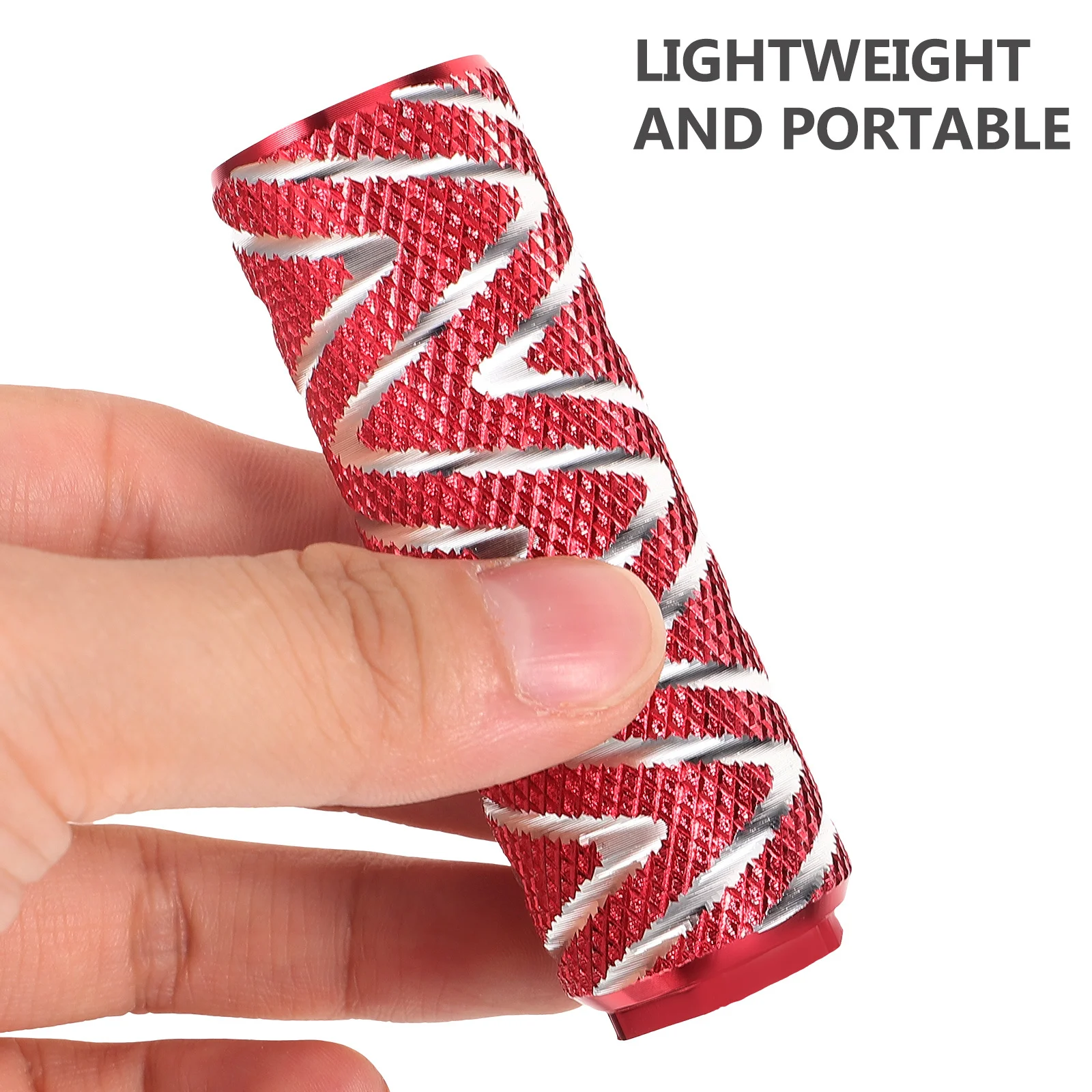 

1Pair Aluminum Alloy Bike Pegs Wear-Resistant Texture Long Length Rear Footrest for Adults Kids Road Mountain Bikes