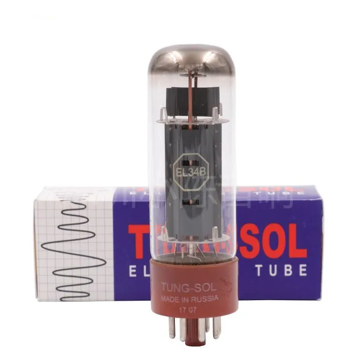 

1 PCS / 2PCS /4 PCS Vacuum Tube TUNG-SOL EL34B Replace 6P3P EL34 Factory Test And Match Genuine