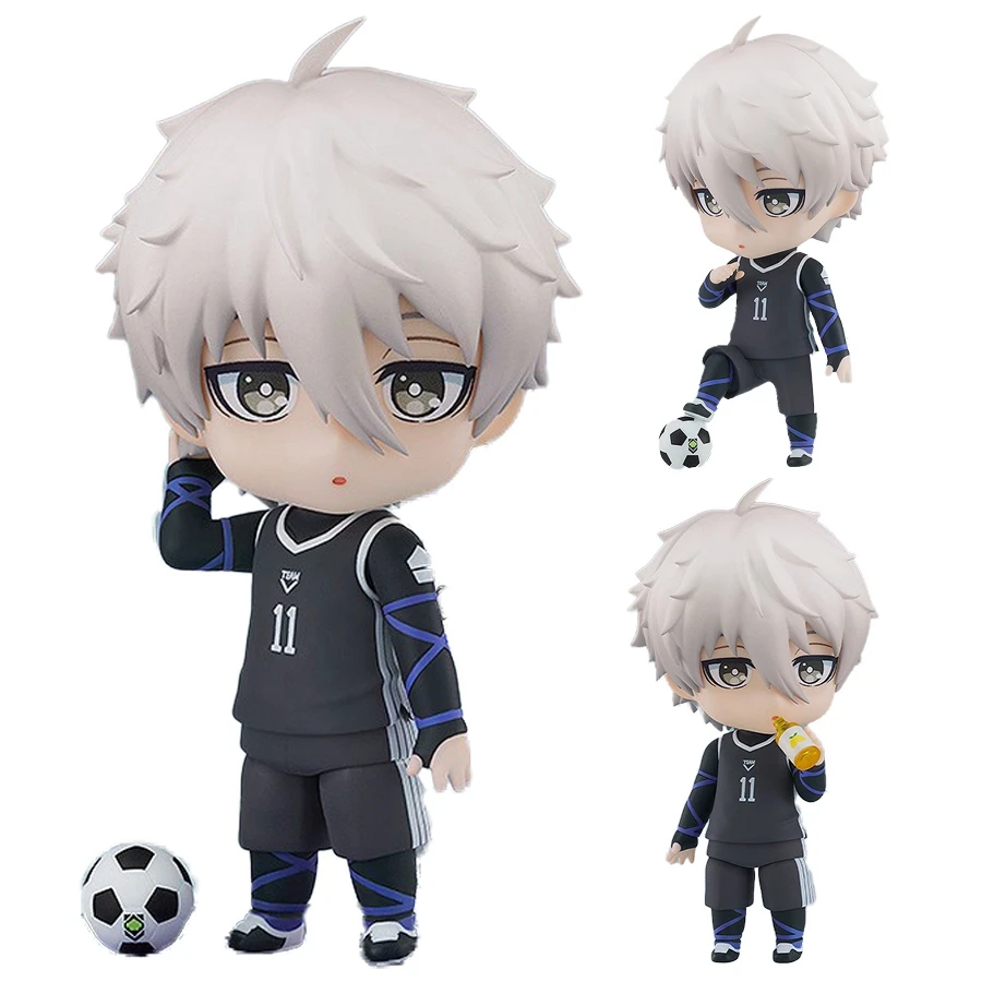 10 سنتيمتر قفل أزرق أنيمي الشكل # 2658 باشيرا ميجورو عمل الشكل ناجي سيشيرو/إيساجي يويتشي تمثال PVC جمع نموذج دمية لعبة