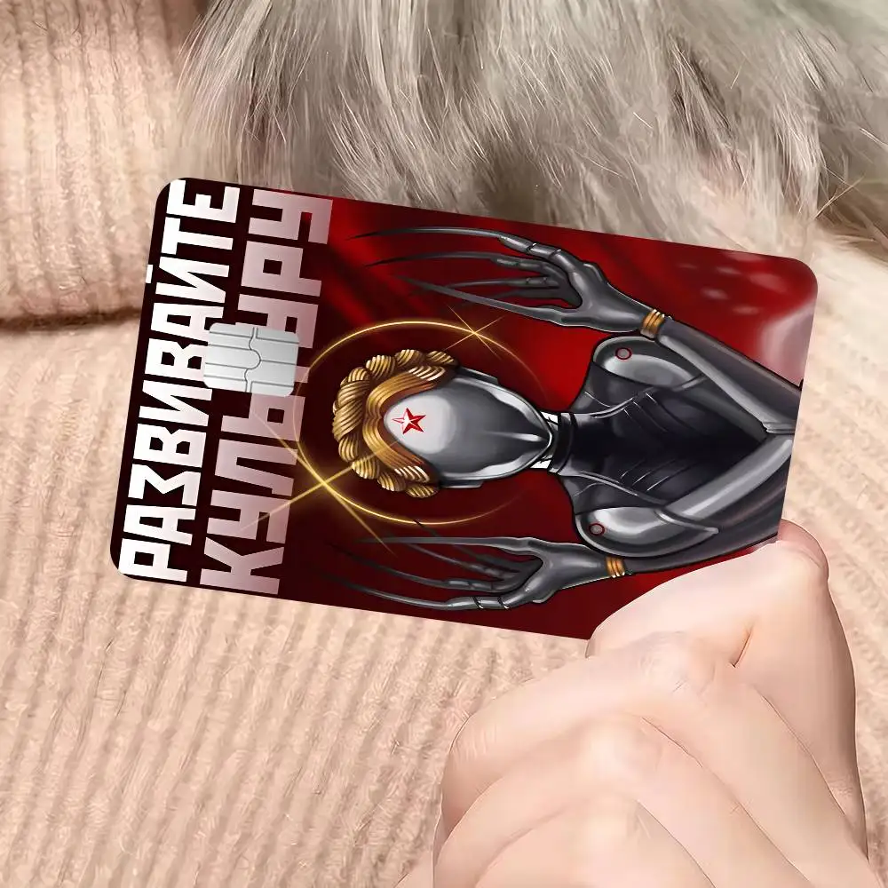 A-Atomic H-Heart Movie 100% رائجة البيع أمين الائتمان الخصم البنك بطاقة حافلة بطاقة فيلم الجلد ملصق