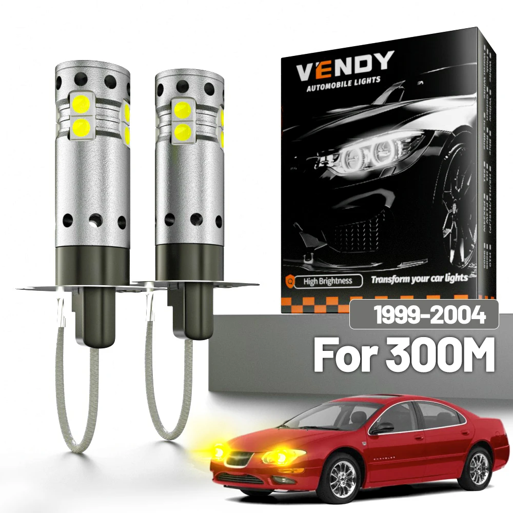 2 Stück LED-Nebelscheinwerfer für Chrysler 300M 1999-2004 2000 2001 2002 2003 Canbus Zubehör