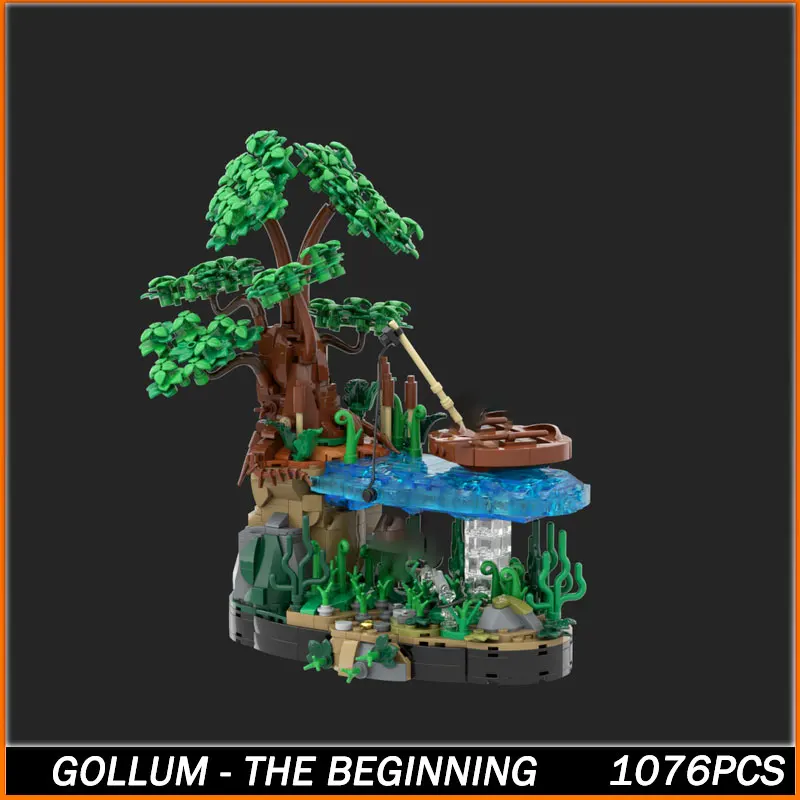 

MOC Building Block Medieval Jungle Architecture Model Brick Particle Creative Educationve Education Christmas Gift 1076PCS