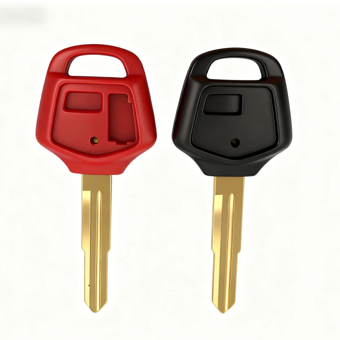 Motorcycle key blank for Honda Gold Wing GL1500/1800 cruiser, 2013-2014-2015 The chip can be placed Emergency key
