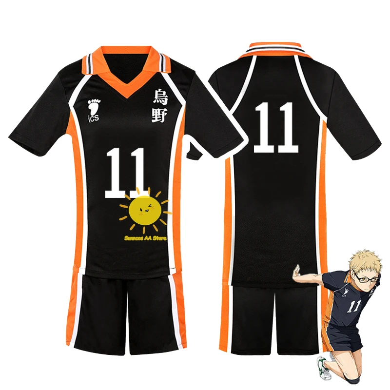 Anime Hinata Shoyo Nishinoya Yu Cosplay Haikyuu Cosplay Costume Karasuno School Volleyball Sportswear Jerseys Costumes Adult Men