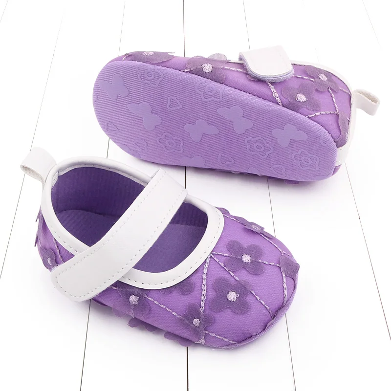 2025年新作 春秋 ベビーガールズ ファーストシューズ 室内外兼用 幼児靴 3色展開 快適なソール 0-18ヶ月