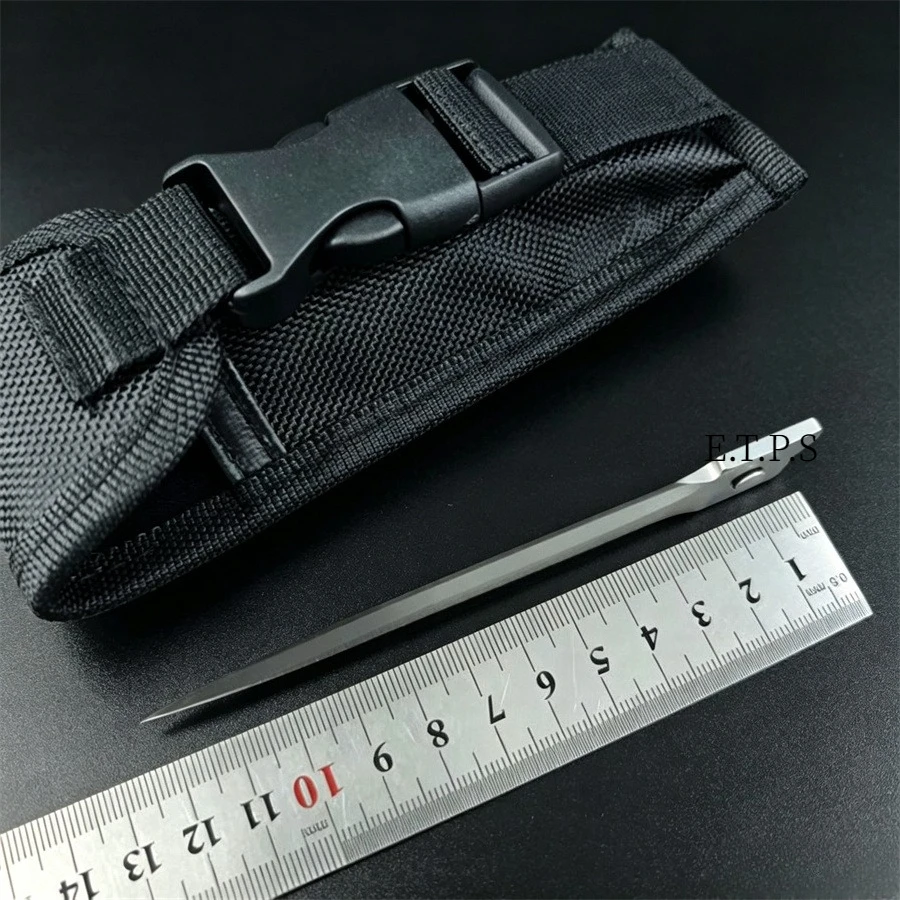 No. 3 Black and White Classic Zinc Alloy Material with Carbon Fiber Material Cutting Tools Outdoor Gift for Men image 2