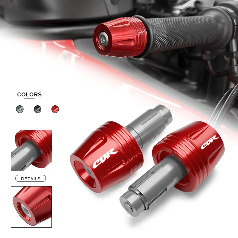 

For CBR600RR CBR1000RR CBR650R CBR650F 500R 400R 300R CB650R CB650F CB300R CB1000R 250R 190R Motor Handlebar Grip Slider Cap